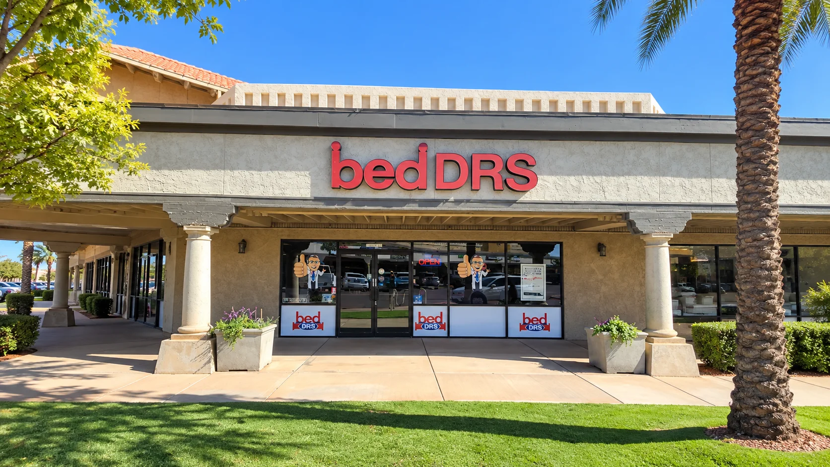 Bed DRS storefront on Scottsdale Road